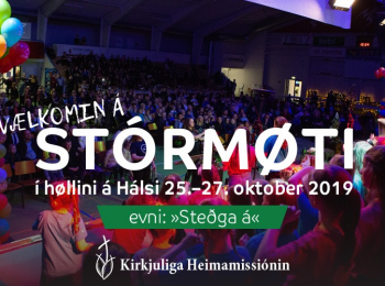 Stórmøti 2019 í høllini á Hálsi í Havn