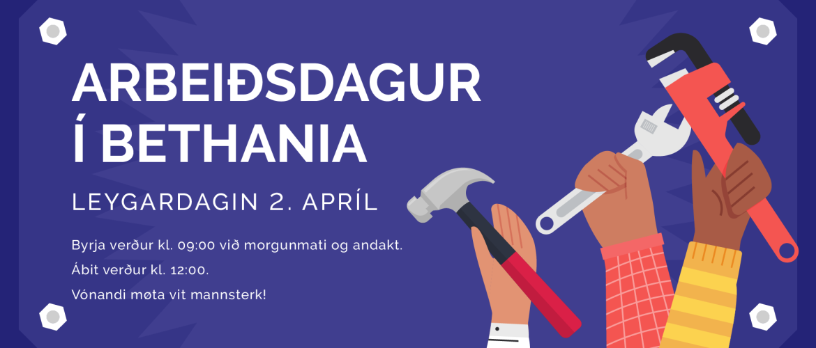 Arbeiðsdagur í nýggja missiónshúsinum