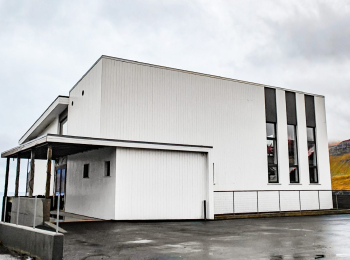 Innsavnan til nýggja missiónshúsið 1. februar 2025